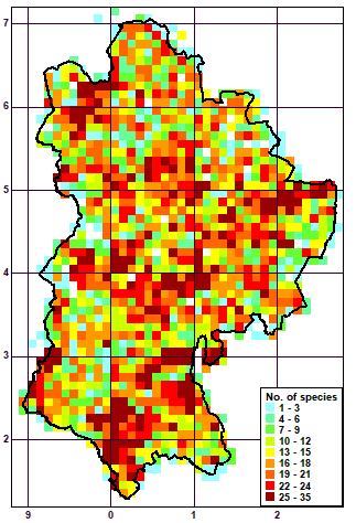 Species density map